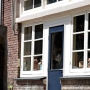 De deur van het lokaal van Anette van Stekelenburg