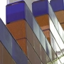 Detail van het tegelwerk. Het interieur kent nog vele originele elementen.